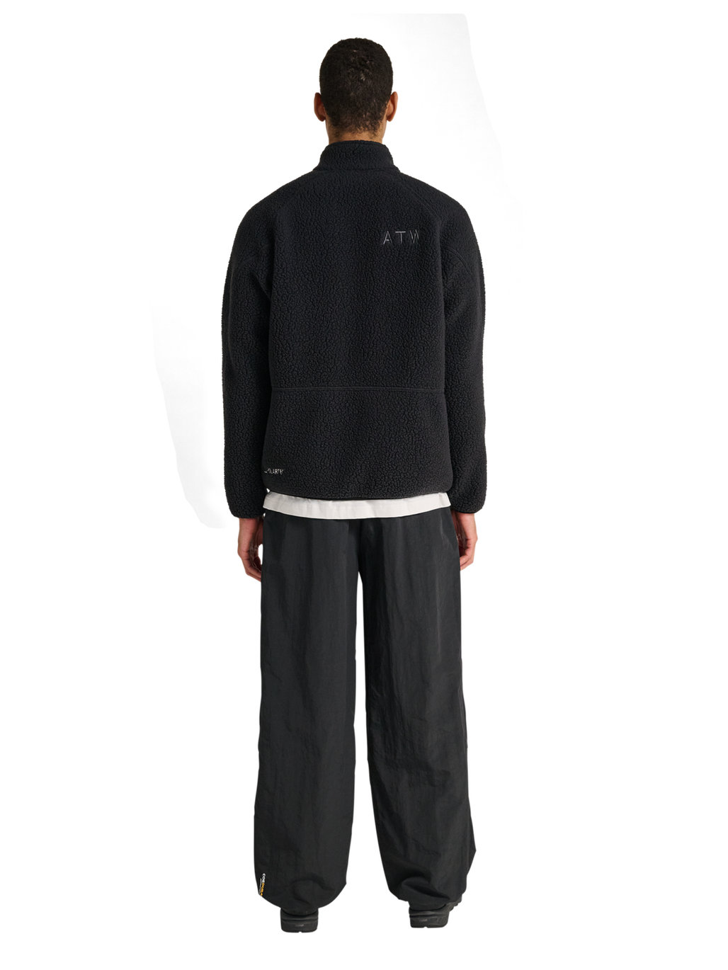 HALO MOVE POLARTEC FLEECE JACKET, BLACK, model