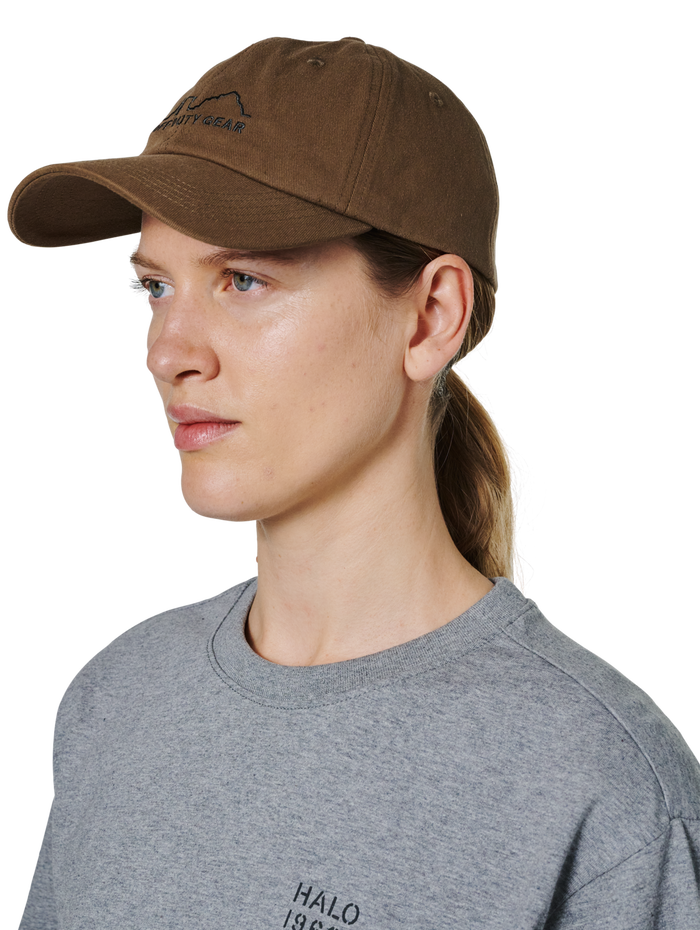 HALO COTTON CAP, CHOCOLATE CHIP, model