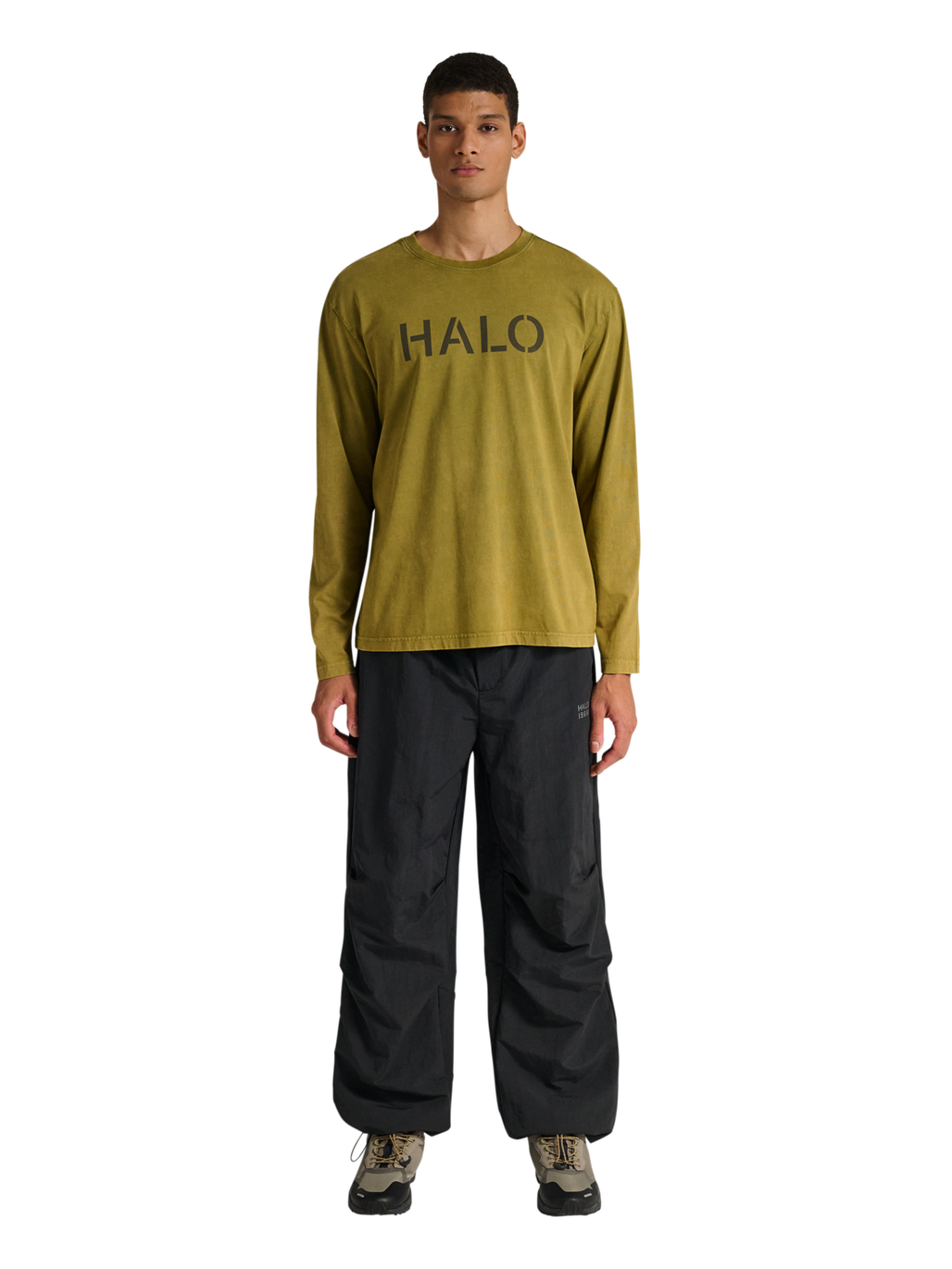 HALO CORDURA BALLON PANT, BLACK, model