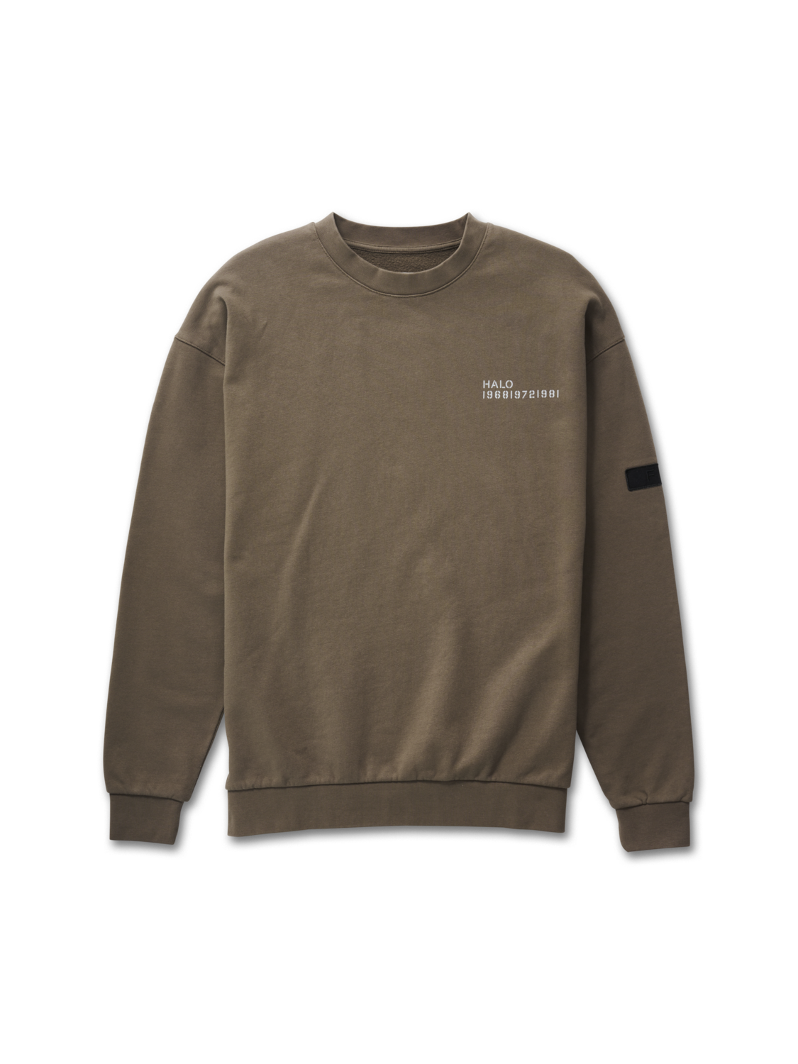 HALO COTTON CREW, MAJOR BROWN, packshot
