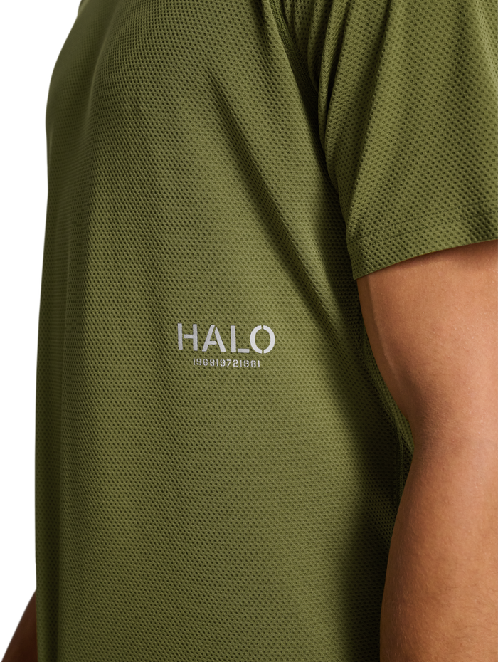 HALO SORONA T-SHIRT, OLIVE DRAB, model