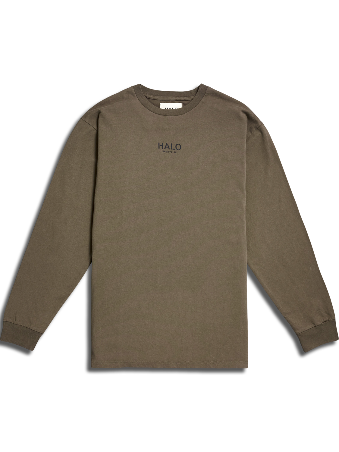 HALO GRAPHIC L/S TEE, MAJOR BROWN, packshot