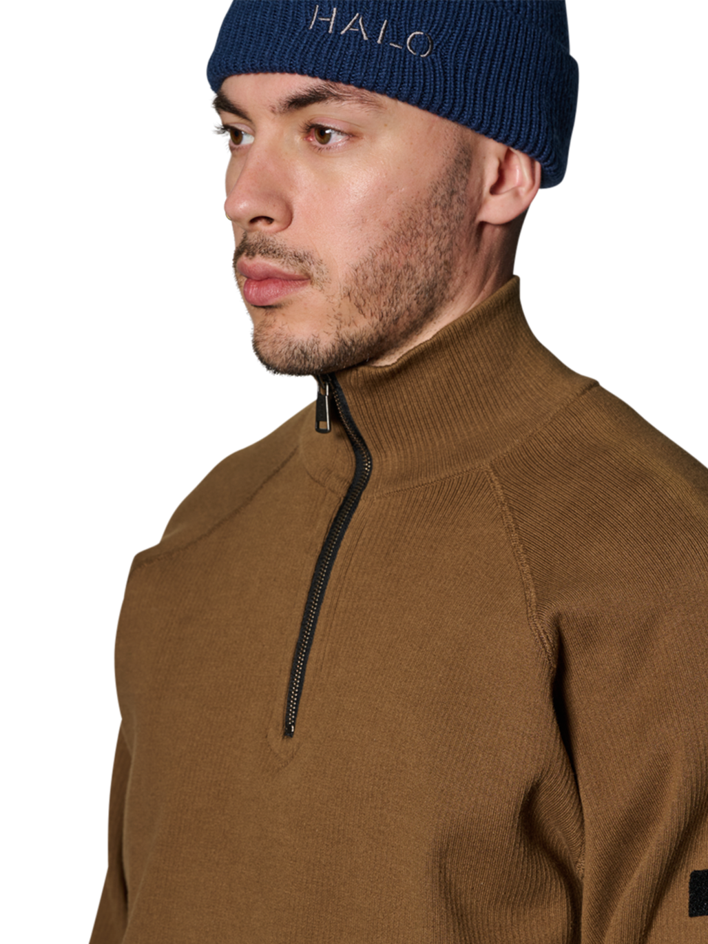 HALO INFANTRY HALF ZIP, KANGAROO, model