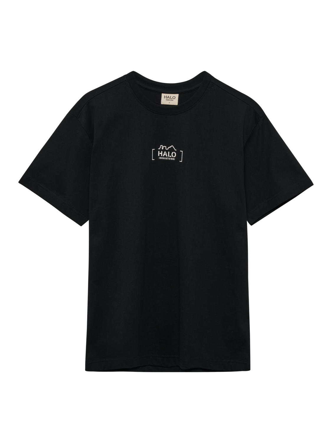 HALO GRAPHIC T-SHIRT, BLACK, packshot