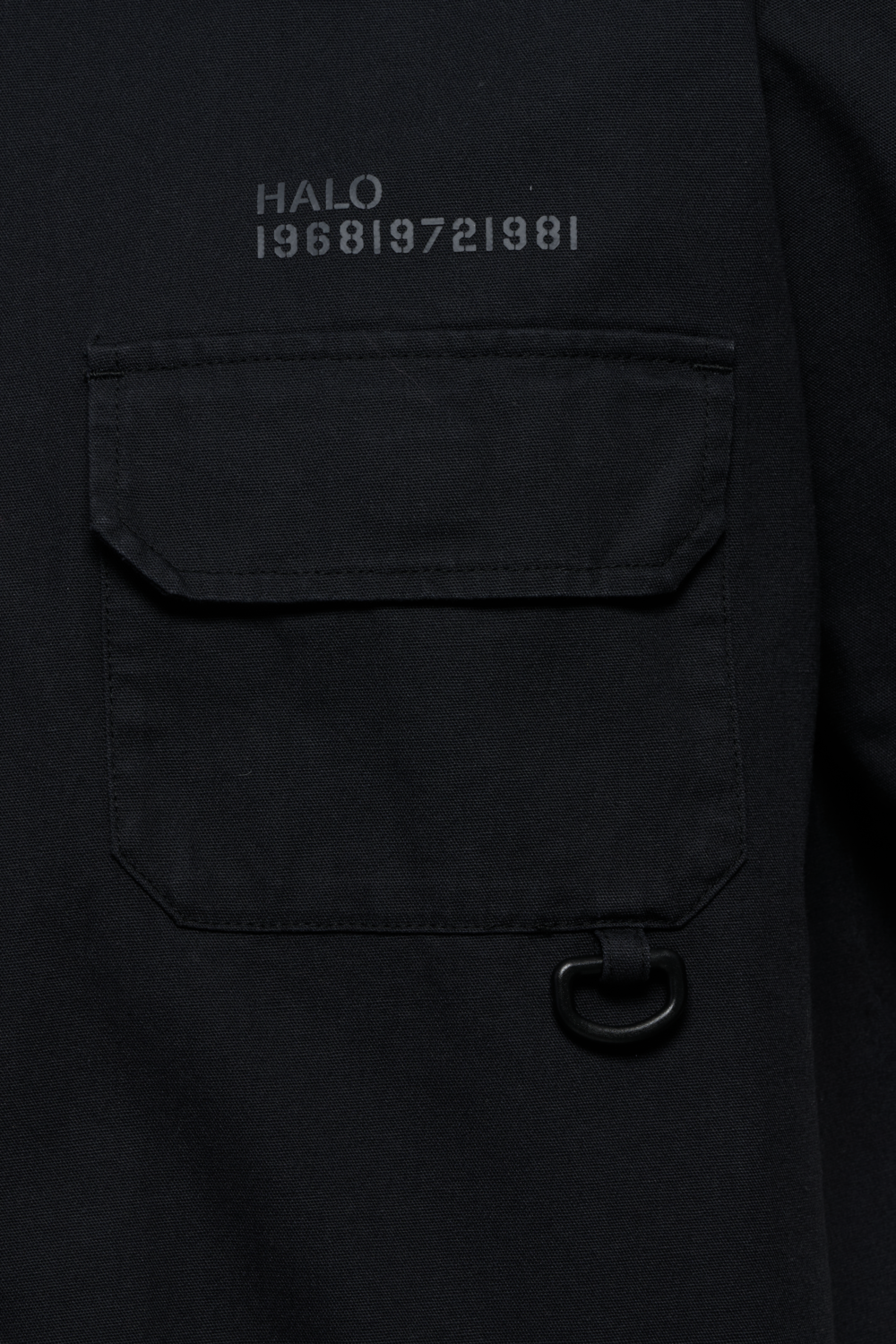 HALO COMMAND SS SHIRT, BLACK, packshot