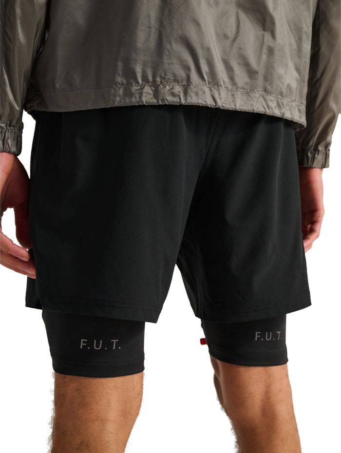 HALO 2 in 1 SHORT, BLACK, model