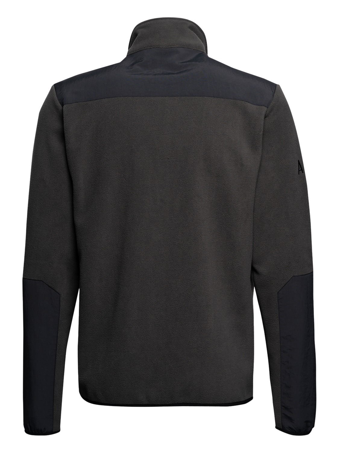 HALO BLOCKED ZIP FLEECE, RAVEN, packshot