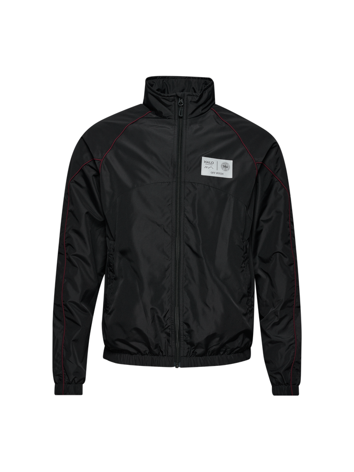 HALO DBU TRACKSUIT  JACKET, BLACK HALO DBU TRACKSUIT  JACKET, BLACK, packshot