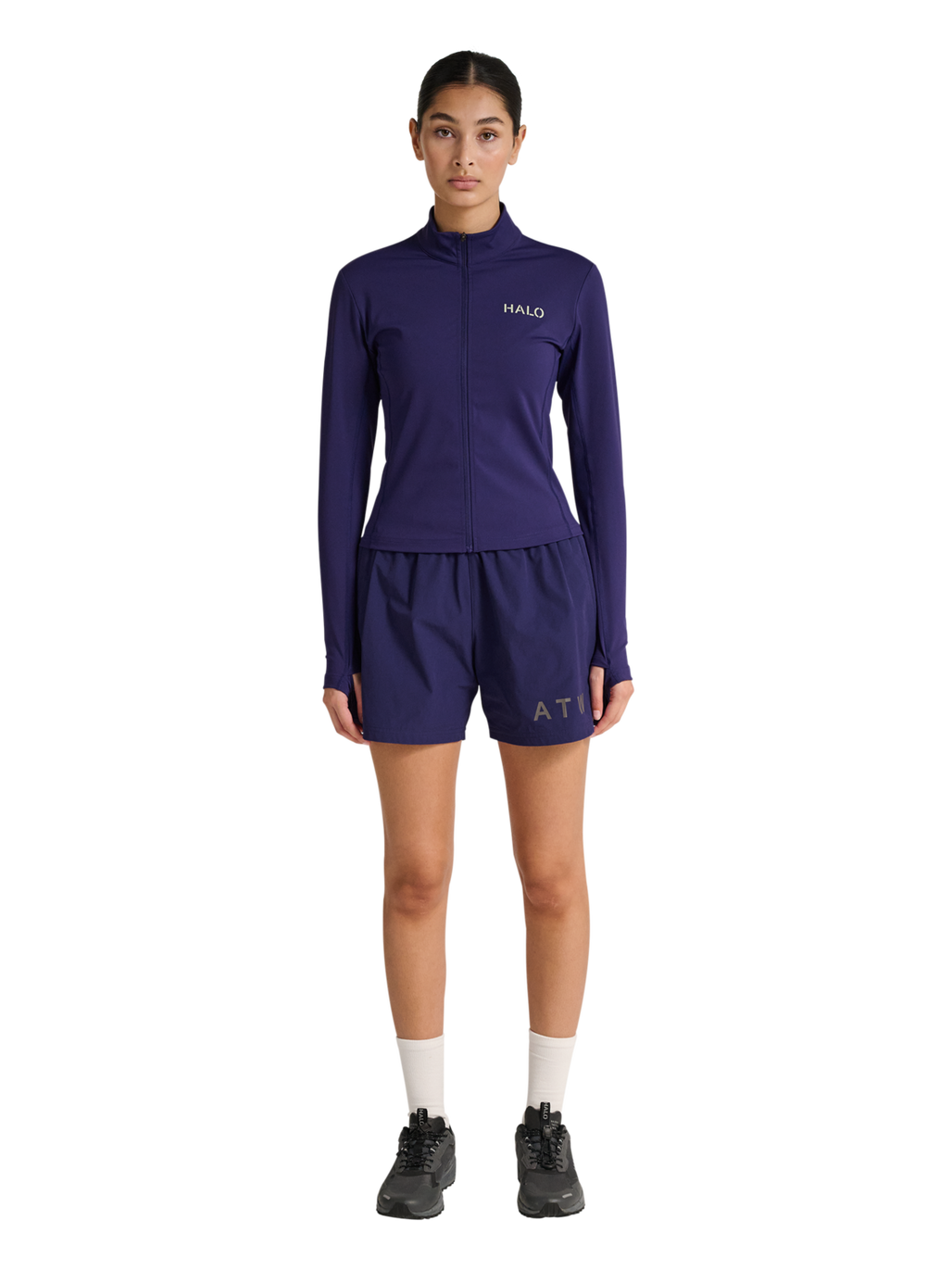 HALO SHORTS, ASTRAL AURA, model