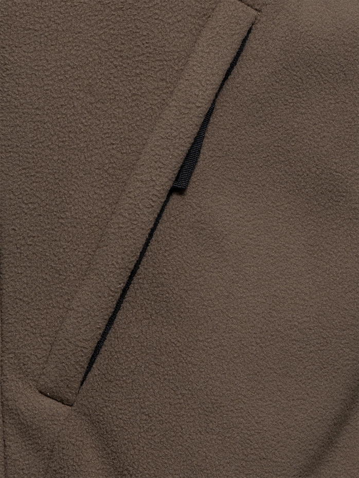 HALO BLOCKED FLEECE VEST, CHOCOLATE CHIP HALO BLOCKED FLEECE VEST, CHOCOLATE CHIP, packshot