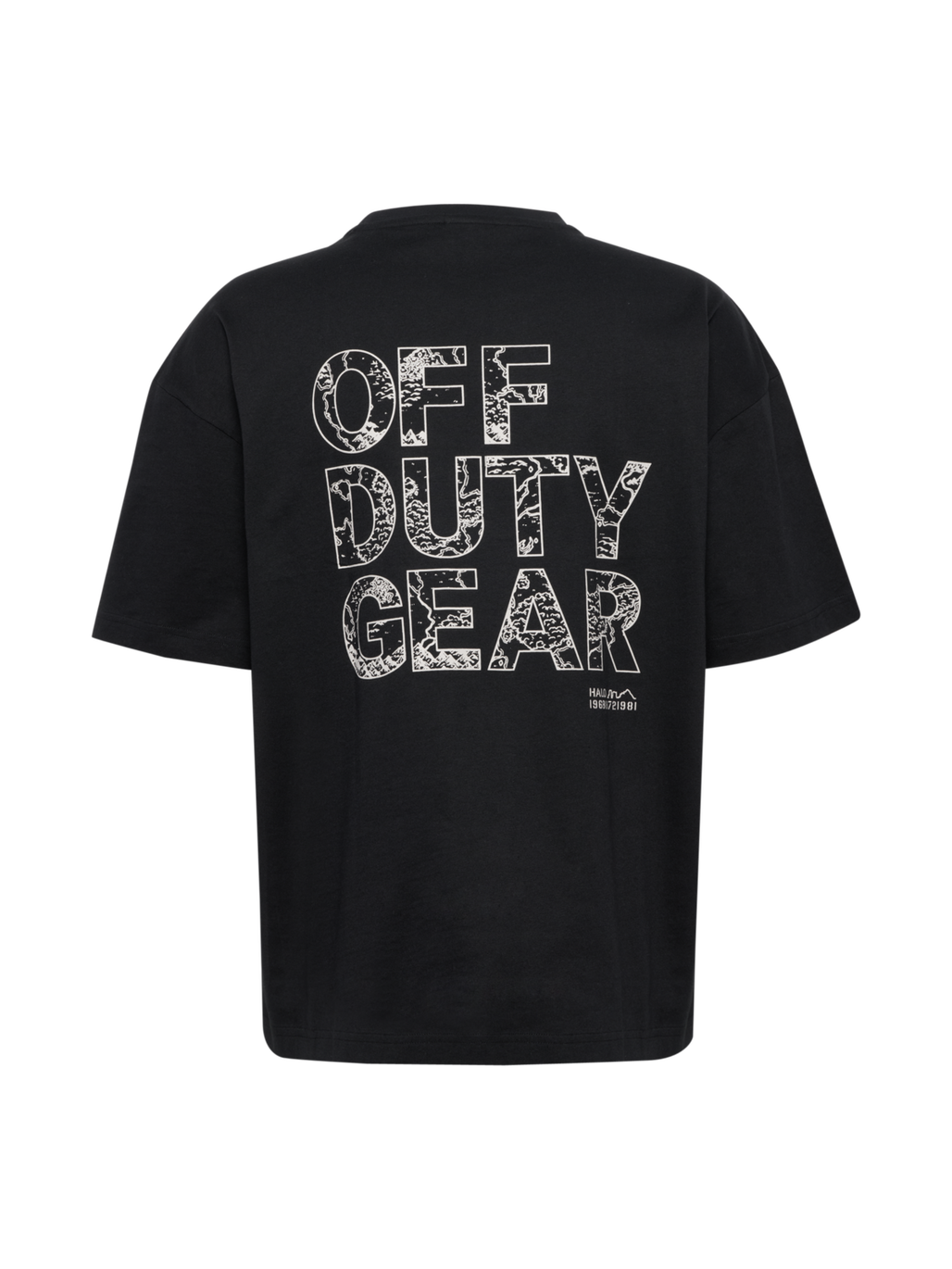 HALO GRAPHIC T-SHIRT BOXY 01, BLACK, packshot