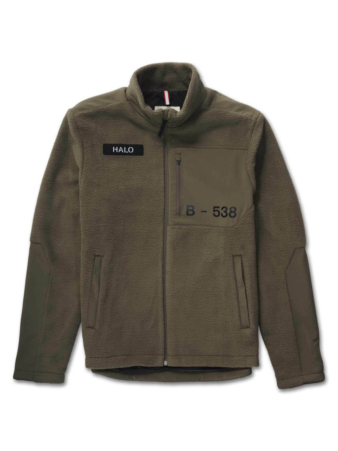 HALO TEDDY FLEECE JACKET, MAJOR BROWN, packshot