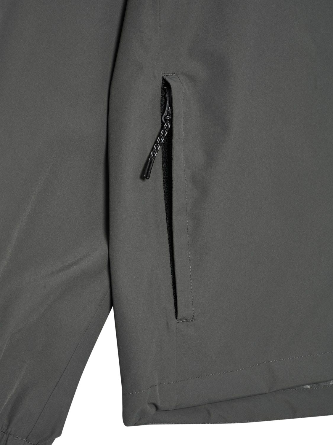 HALO RAIN JACKET, GUNMETAL, packshot