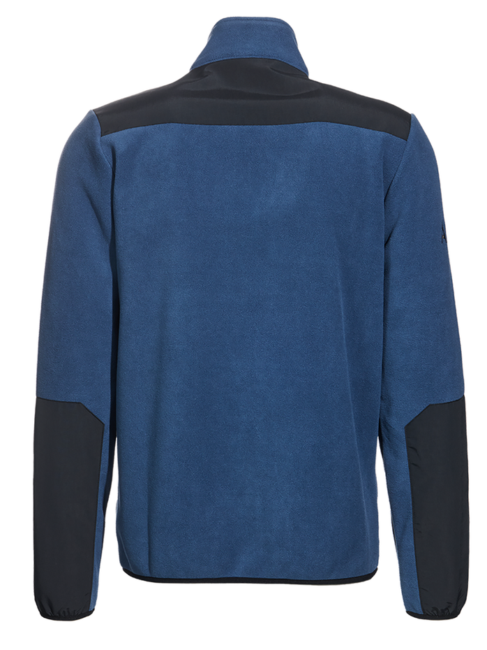 HALO BLOCKED ZIP FLEECE, SARGASSO SEA HALO BLOCKED ZIP FLEECE, SARGASSO SEA, packshot
