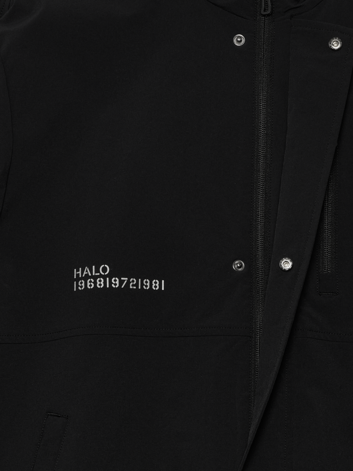 HALO TACTICAL OVERSHIRT, BLACK, packshot