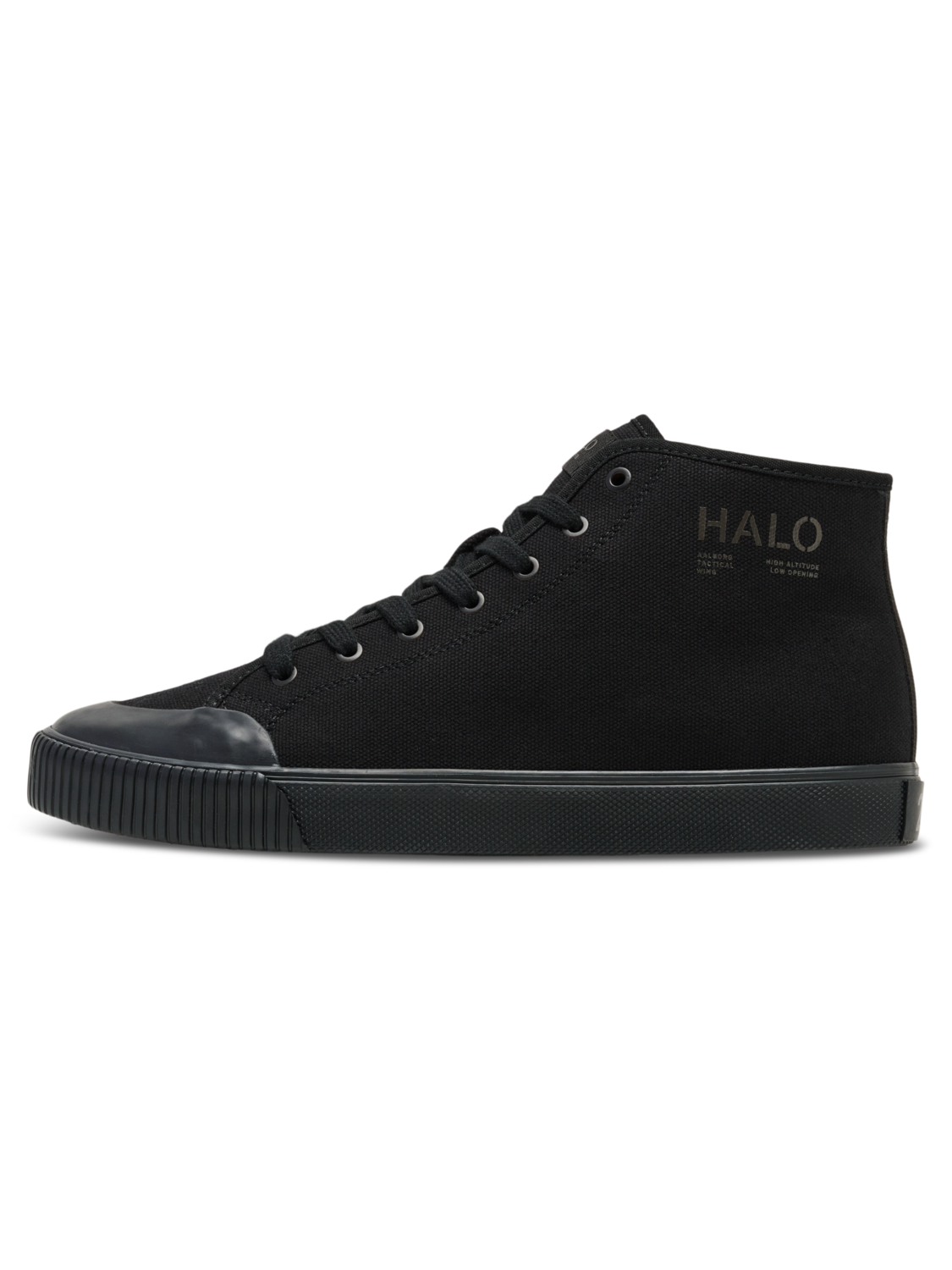HALO FIELD SHOE MID, CAVIAR, packshot