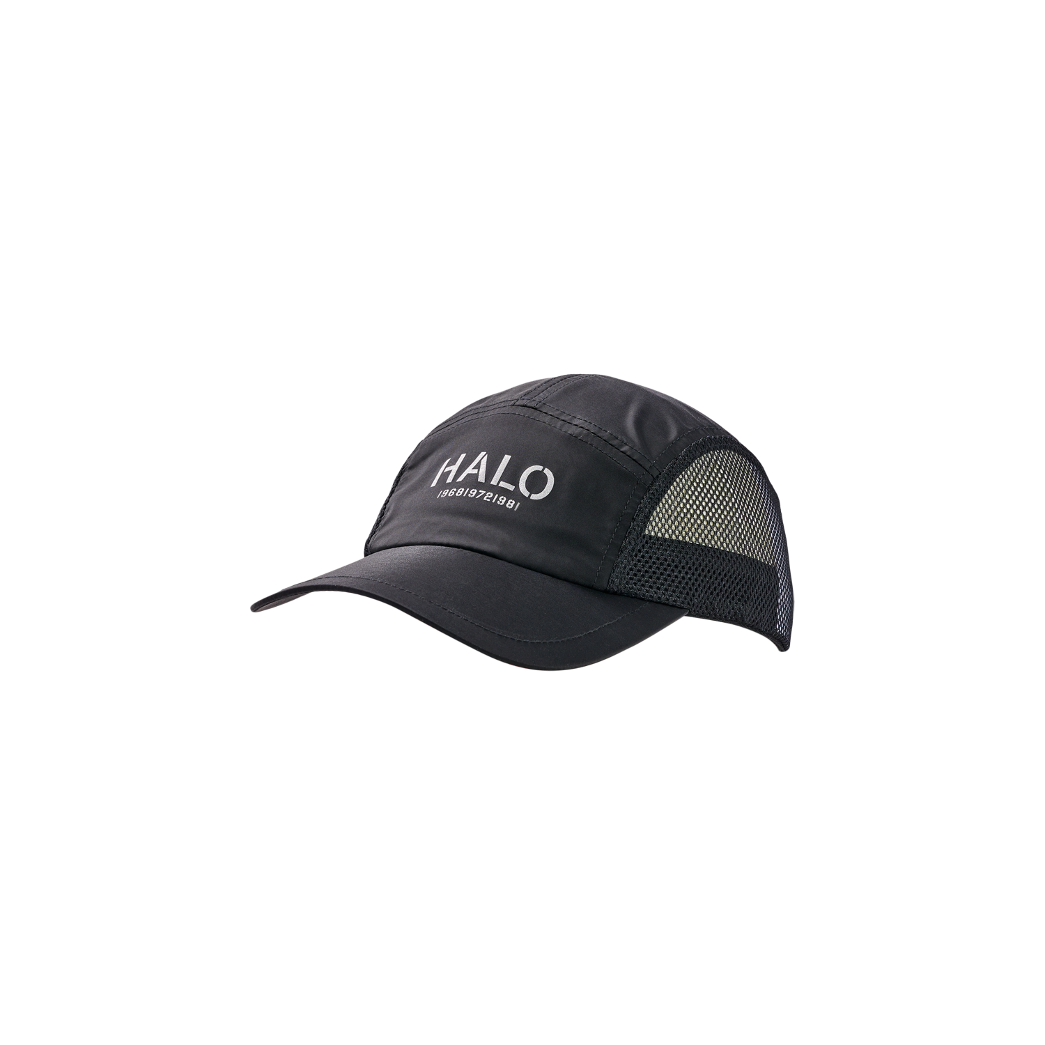 HALO RUNNING CAP, BLACK, packshot