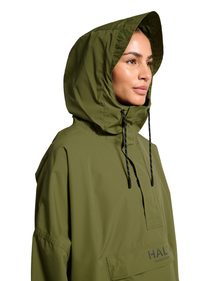 HALO RAINCOVER, OLIVE DRAB, model