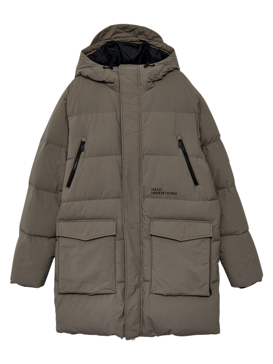 HALO THERMOLITE LONG PUFFER, 6035, packshot