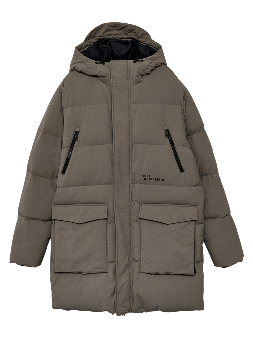 HALO THERMOLITE LONG PUFFER, 6035, packshot