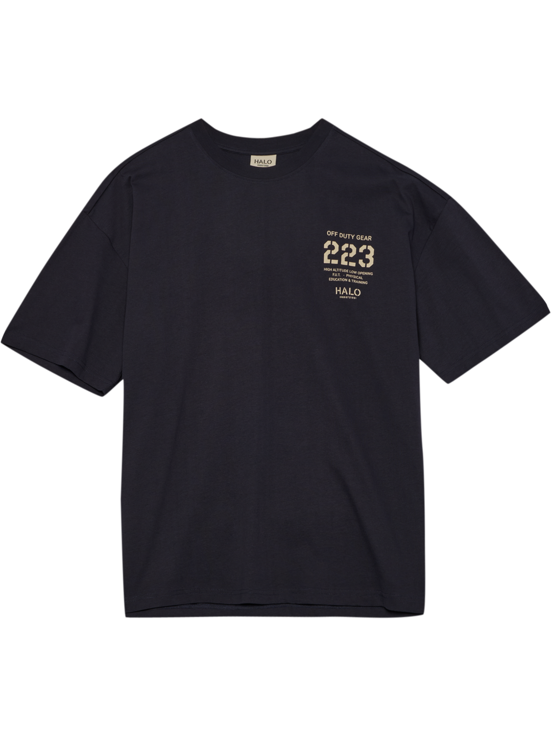 HALO GRAPHIC BOXY T-SHIRT, DEEP WELL, packshot