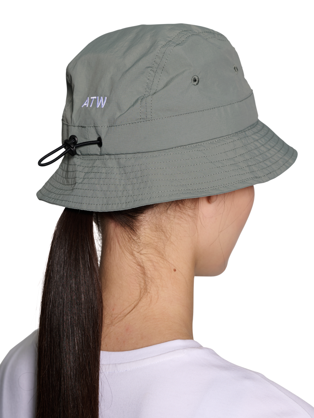 HALO BUCKET HAT NYLON, AGAVE GREEN, model