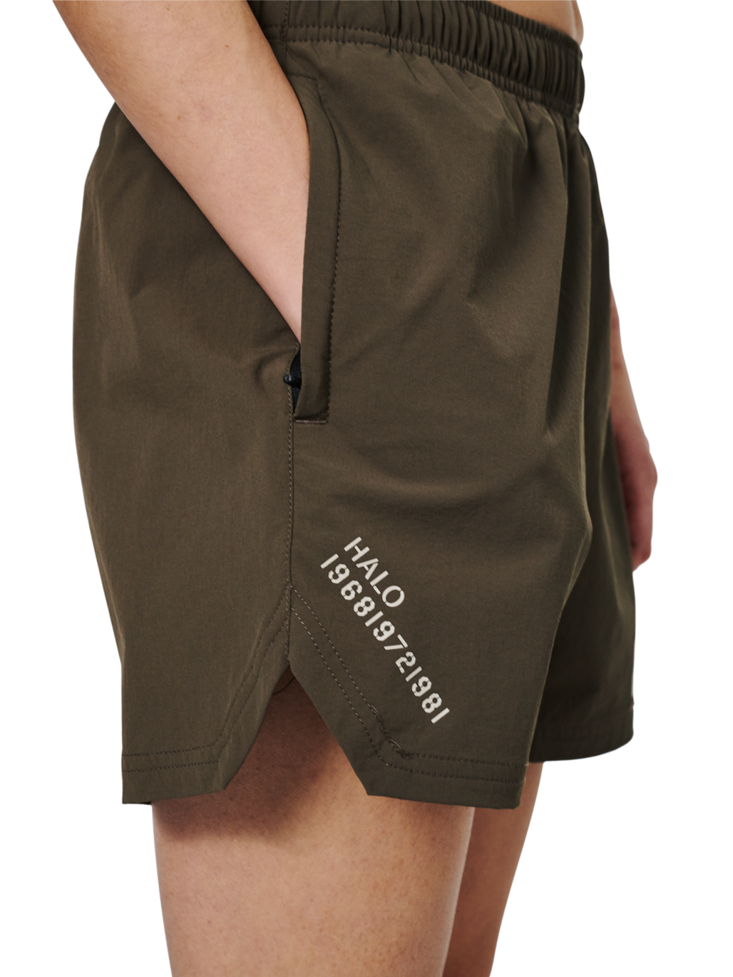 HALO WOMEN TRAINING TIGHTS, BLACK, model