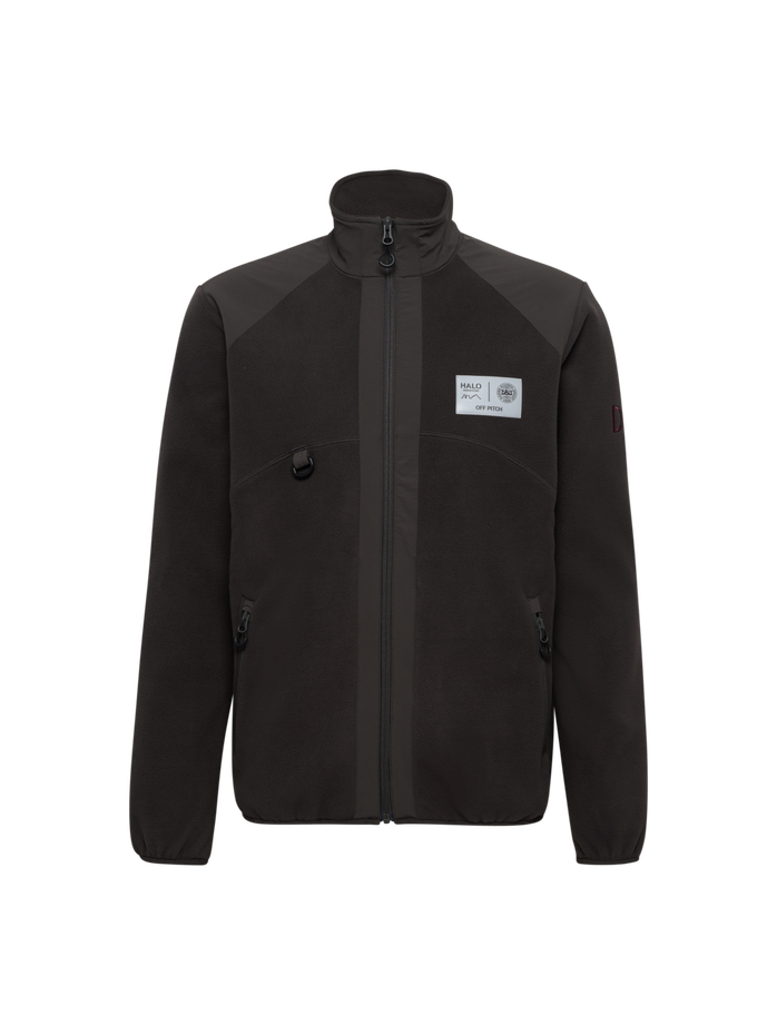 HALO DBU PANELED FLEECE JACKET, RAVEN HALO DBU PANELED FLEECE JACKET, RAVEN, packshot