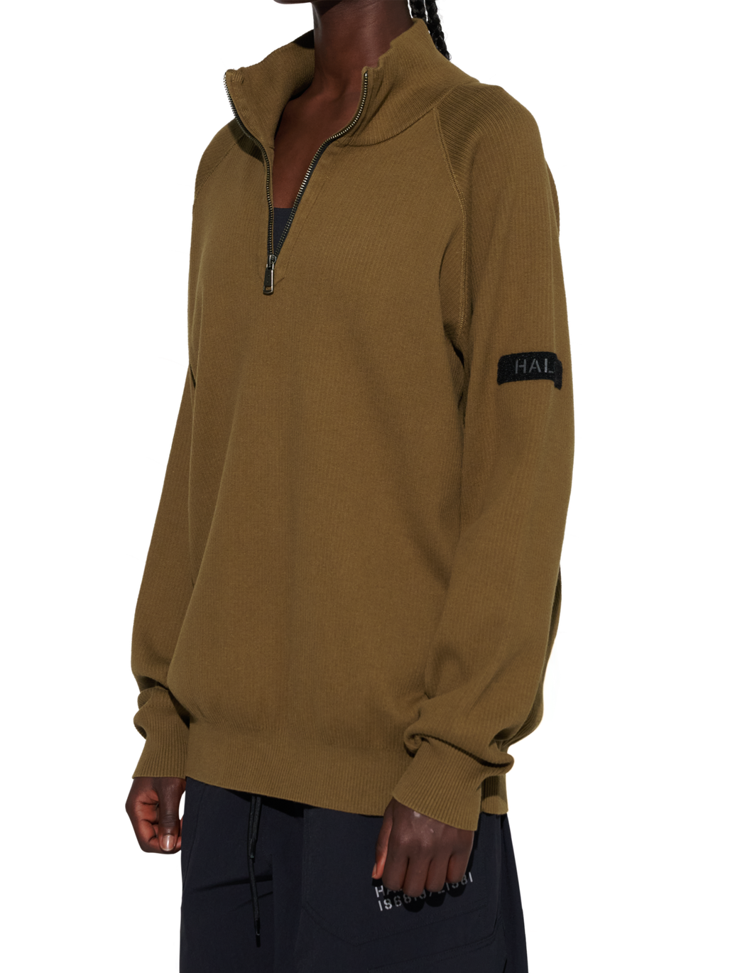 HALO INFANTRY HALF ZIP, KANGAROO, model