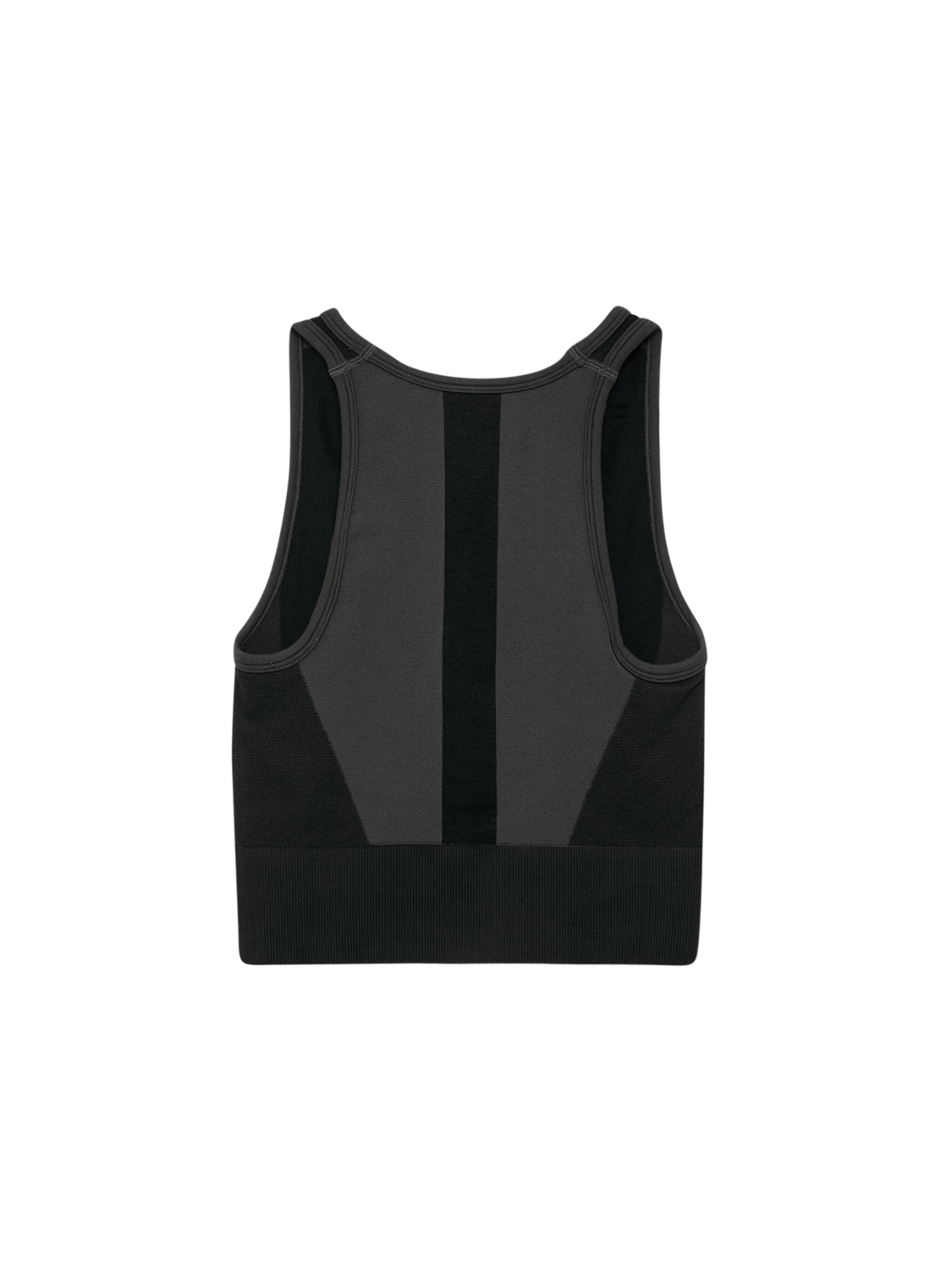 HALO WOMENS SEAMLESS TOP, BLACK, packshot