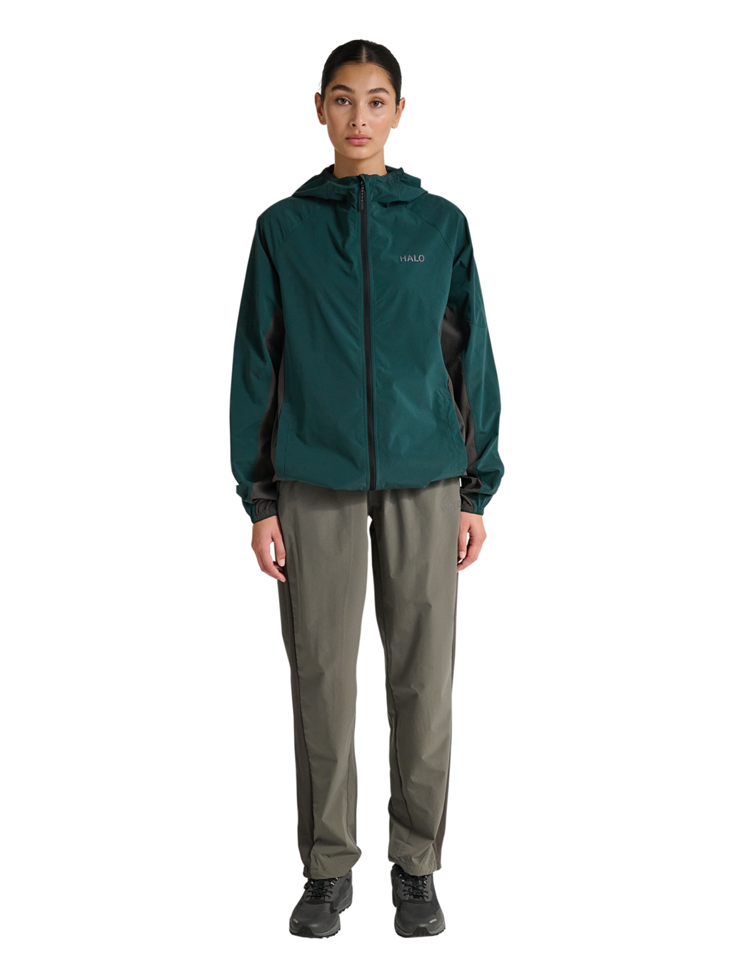 HALO DIVISION JACKET, SEA MOSS, model