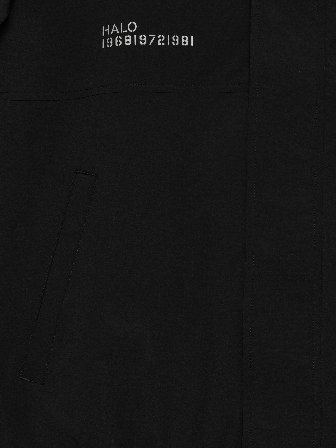 HALO TACTICAL OVERSHIRT, BLACK, packshot