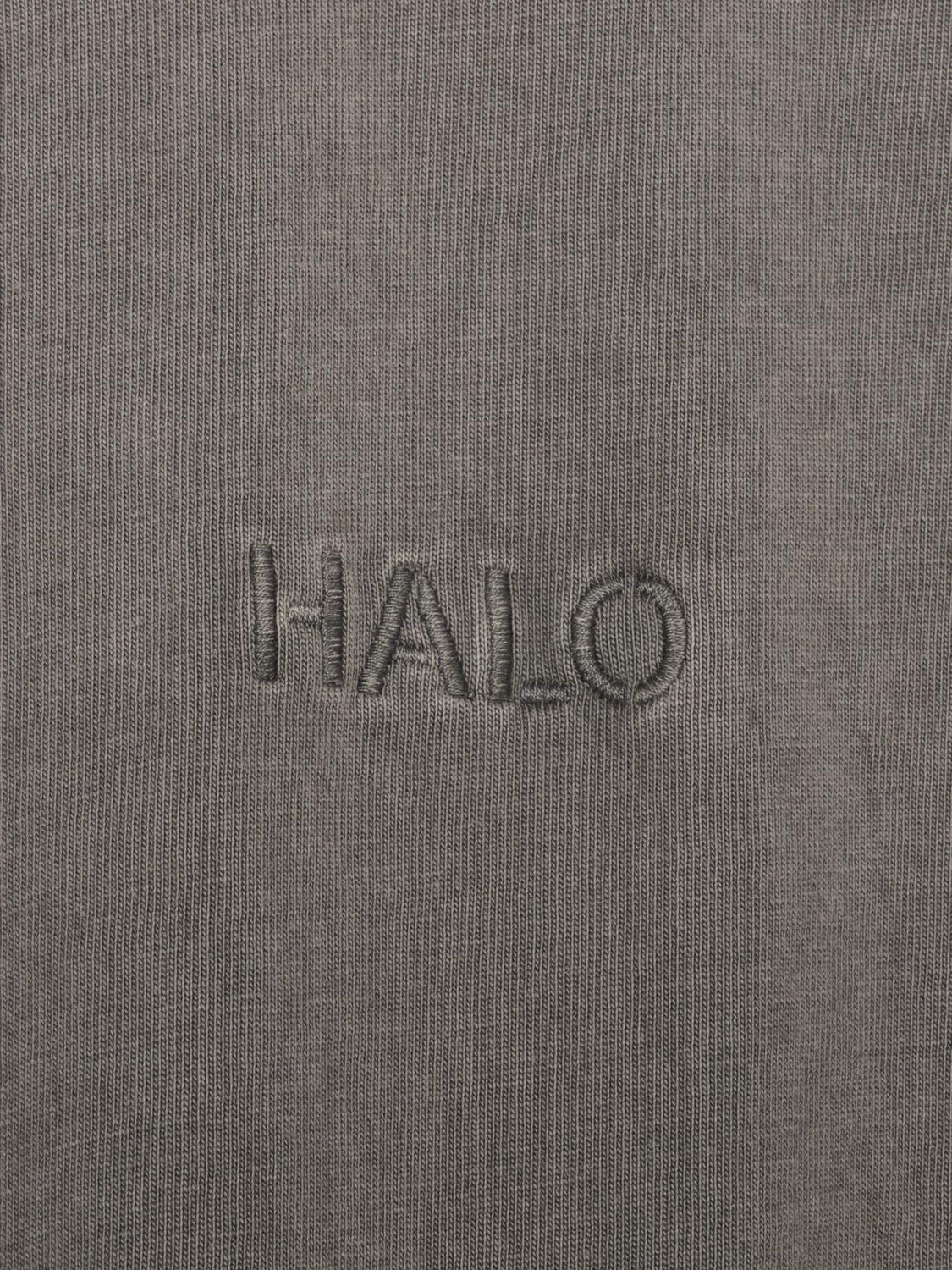 HALO WOMEN LOGO T-SHIRT 2.0, GUNMETAL, packshot