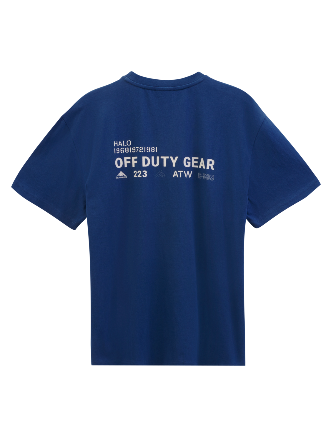 HALO COLD SHORE T-SHIRT, SARGASSO SEA, packshot