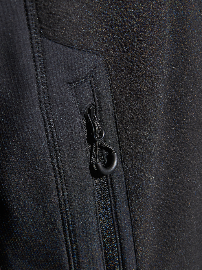 HALO ATW TEDDY FLEECE JACKET, BLACK HALO ATW TEDDY FLEECE JACKET, BLACK, packshot
