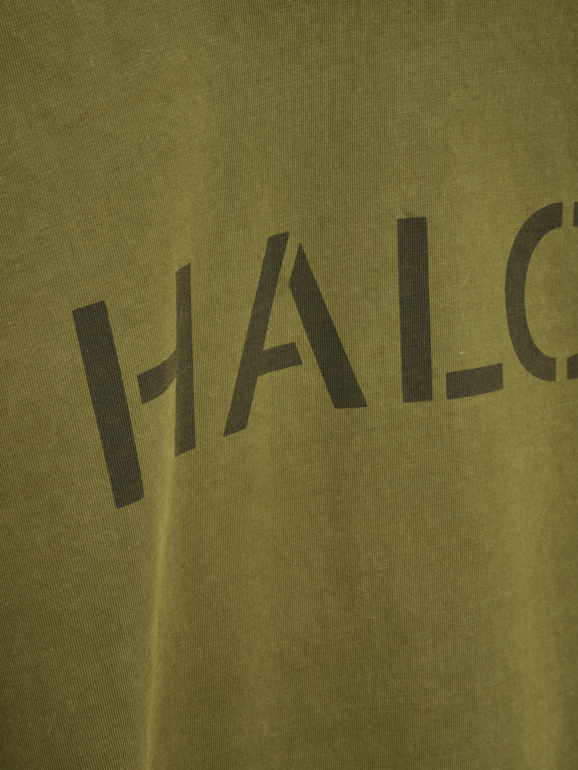 HALO UNIFORM BOXY T-SHIRT, OLIVE DRAB, packshot