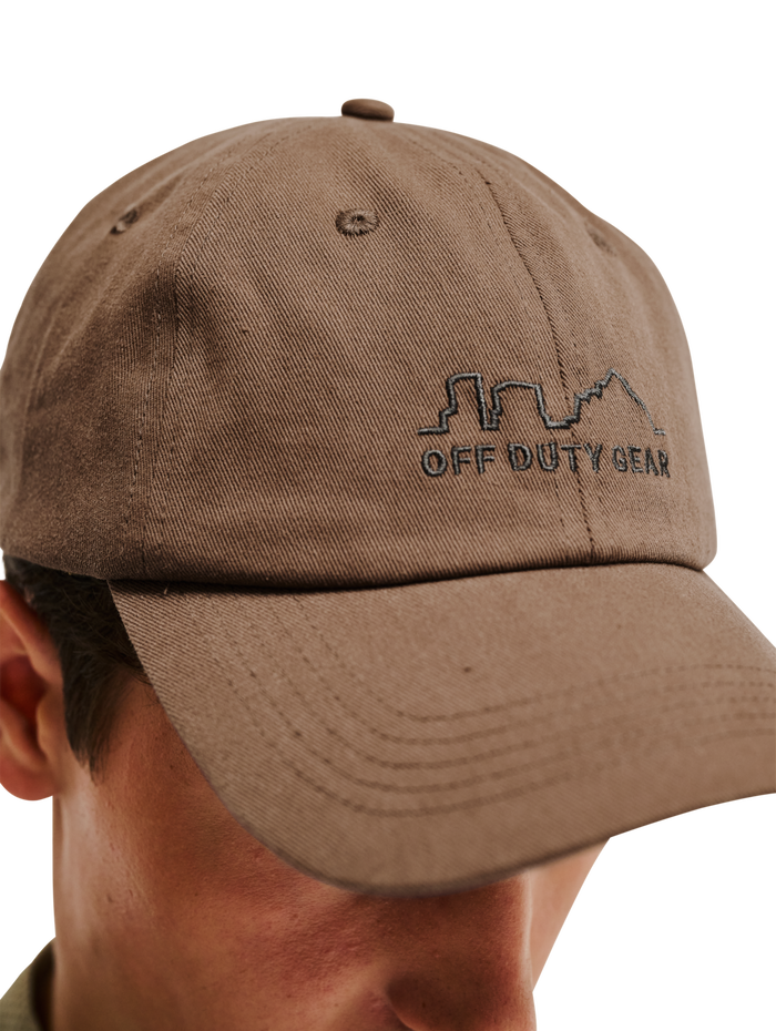 HALO COTTON CAP, CHOCOLATE CHIP, model