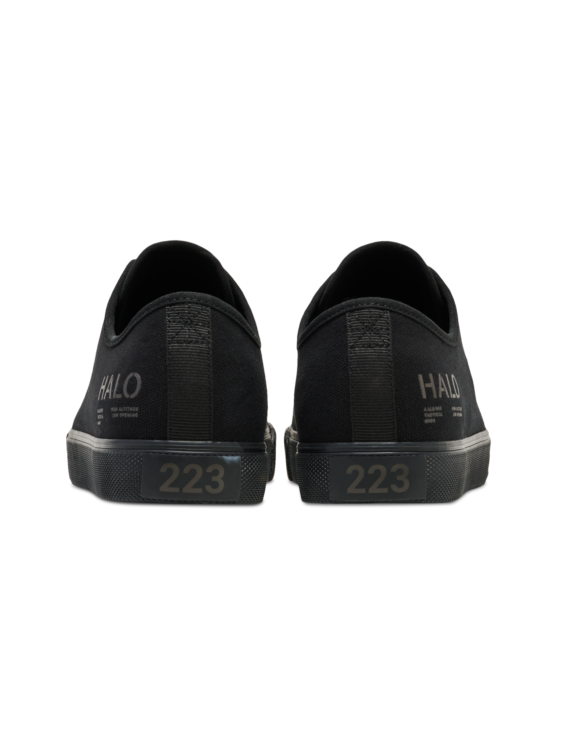 HALO FIELD SHOE LOW, CAVIAR, packshot