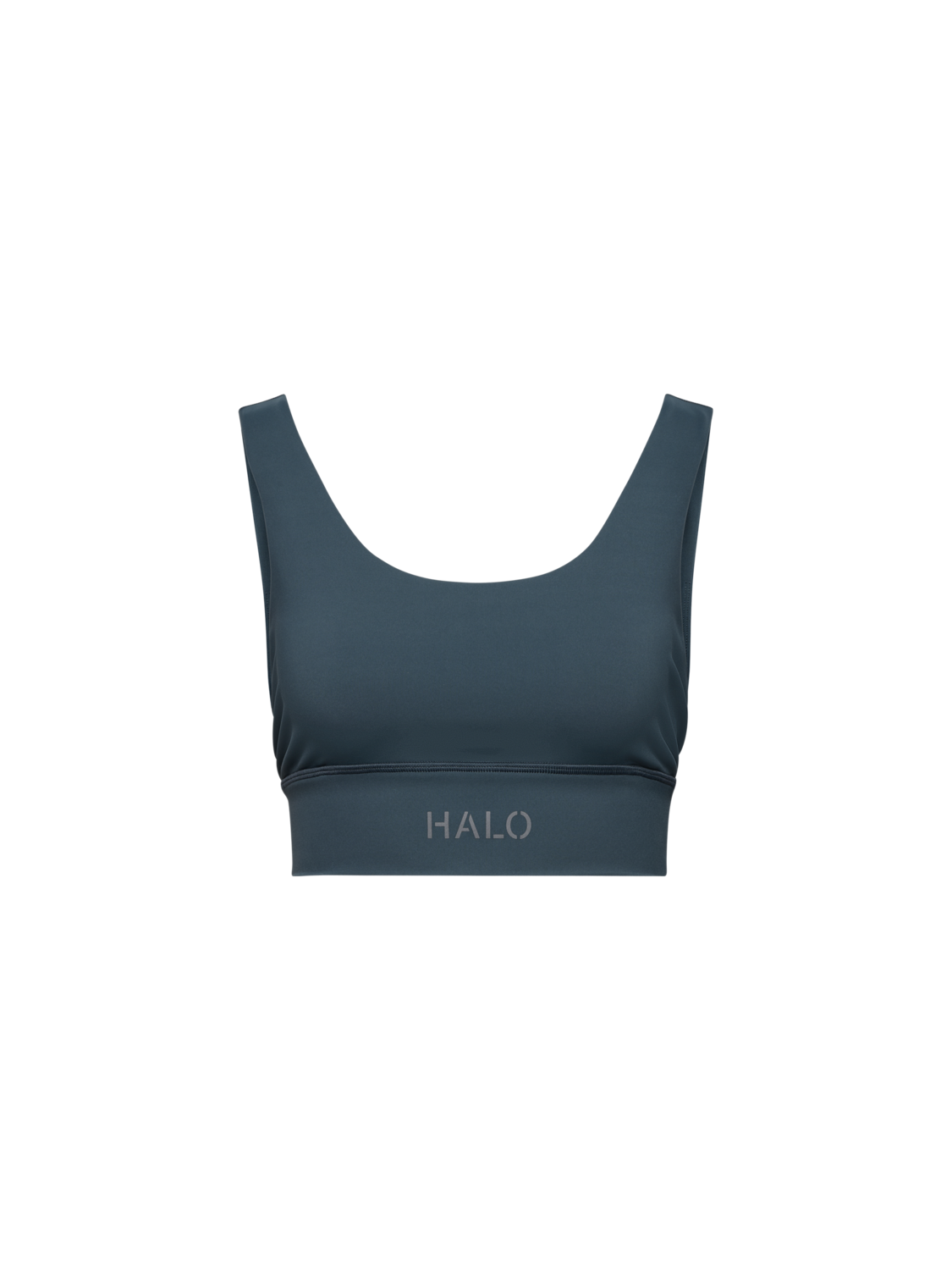 HALO WOMEN TRAINING BRA, DARK SLATE, packshot