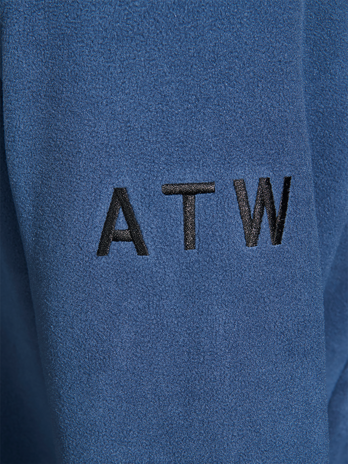 HALO BLOCKED ZIP FLEECE, SARGASSO SEA HALO BLOCKED ZIP FLEECE, SARGASSO SEA, packshot