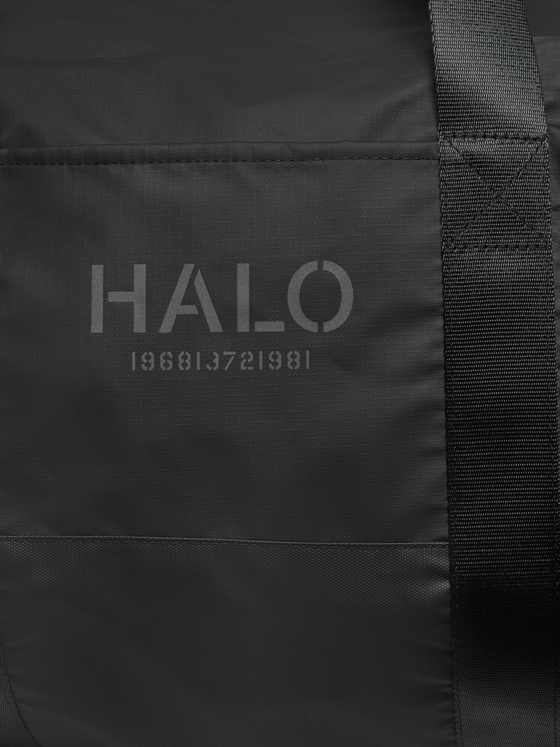 HALO TRAVEL BAG, BLACK, packshot