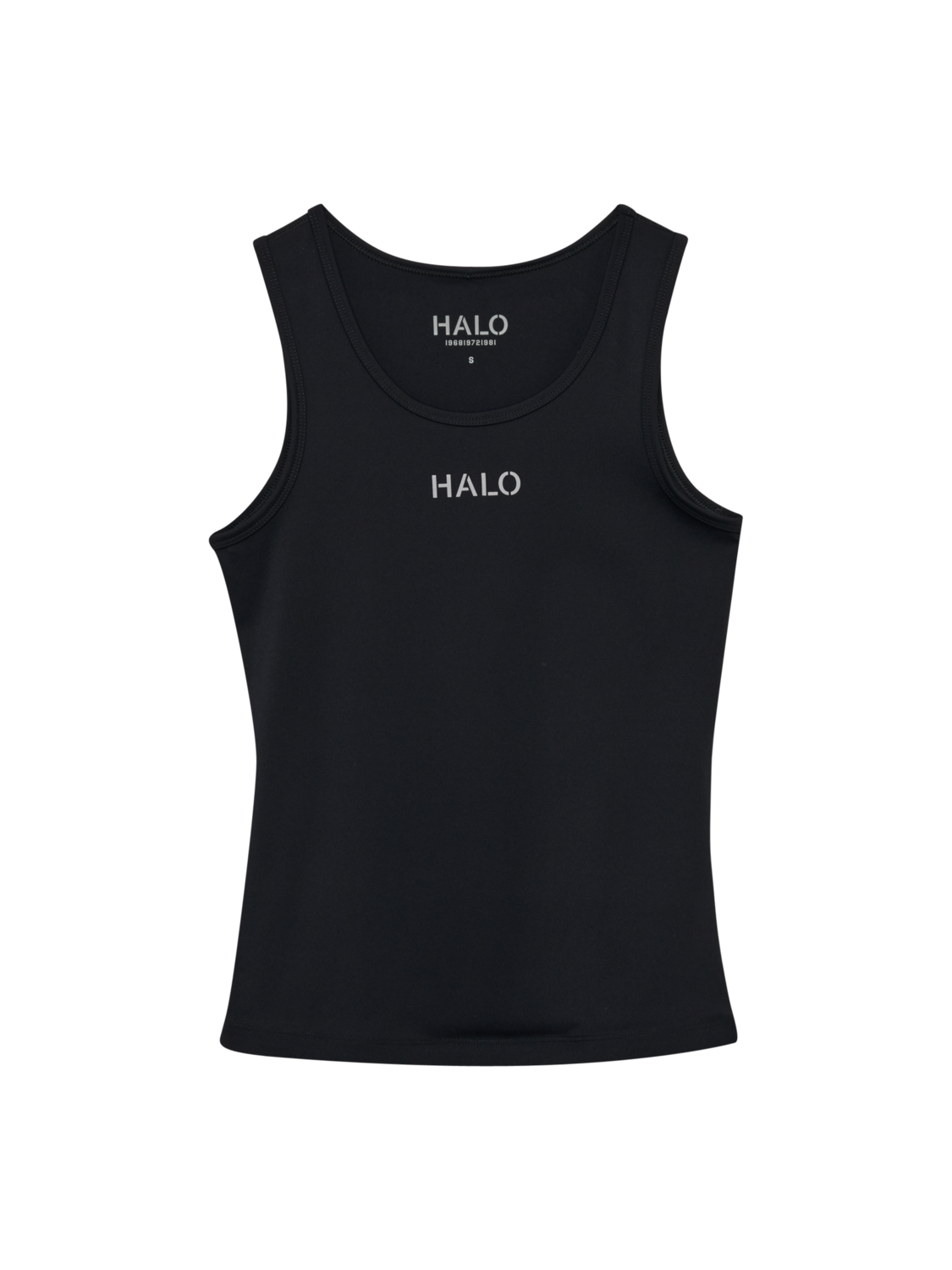 HALO WOMEN TRAINING TANK, BLACK, packshot