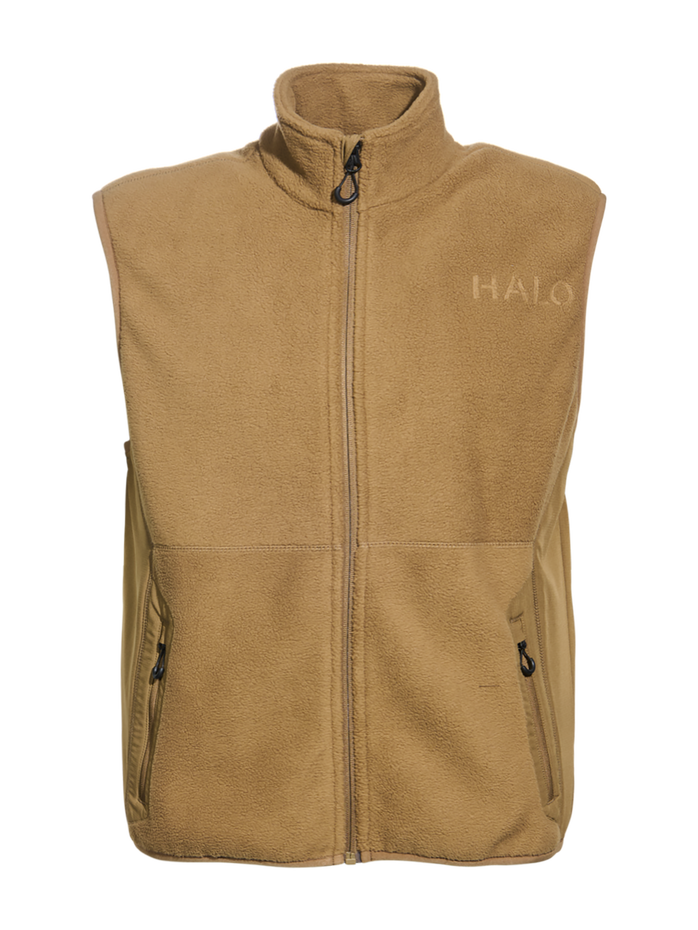 HALO ATW TEDDY FLEECE VEST, KANGAROO HALO ATW TEDDY FLEECE VEST, KANGAROO, packshot