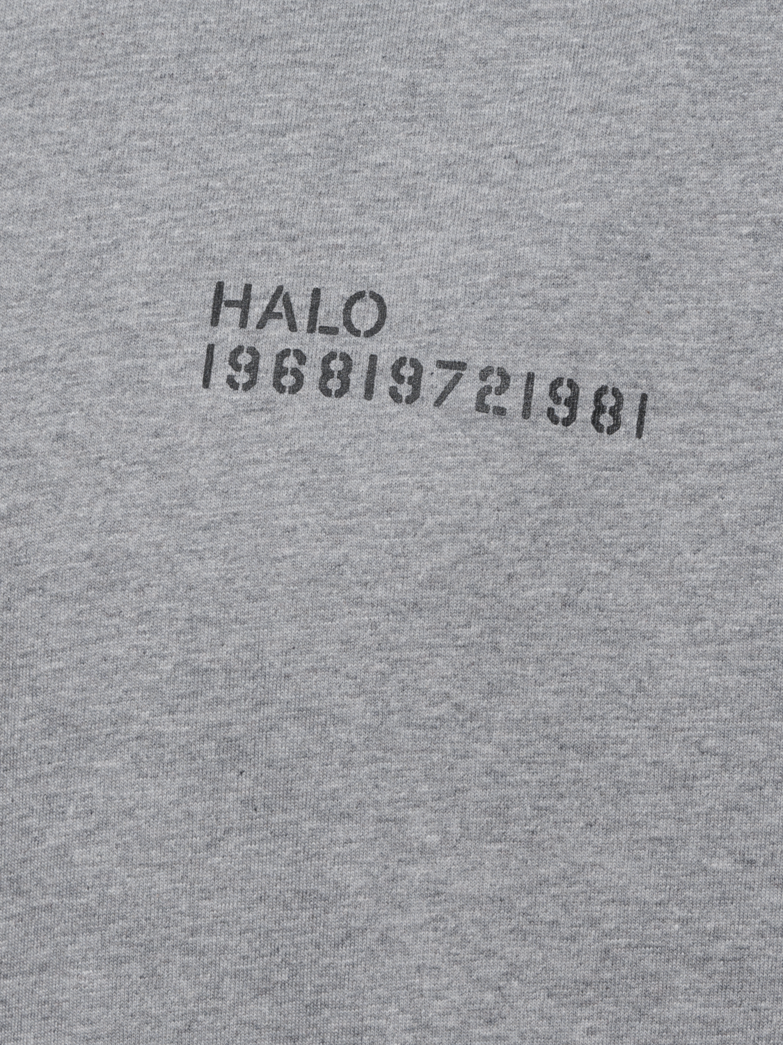 HALO ESSENTIAL T-SHIRT, GREY MELANGE, packshot