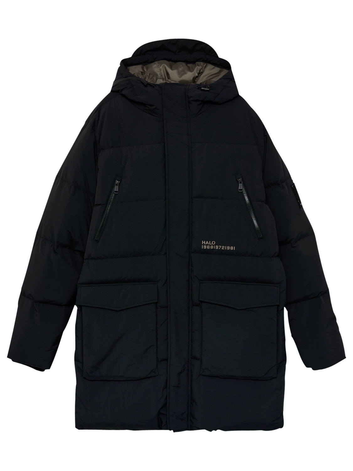 HALO THERMOLITE LONG PUFFER, 2001, packshot