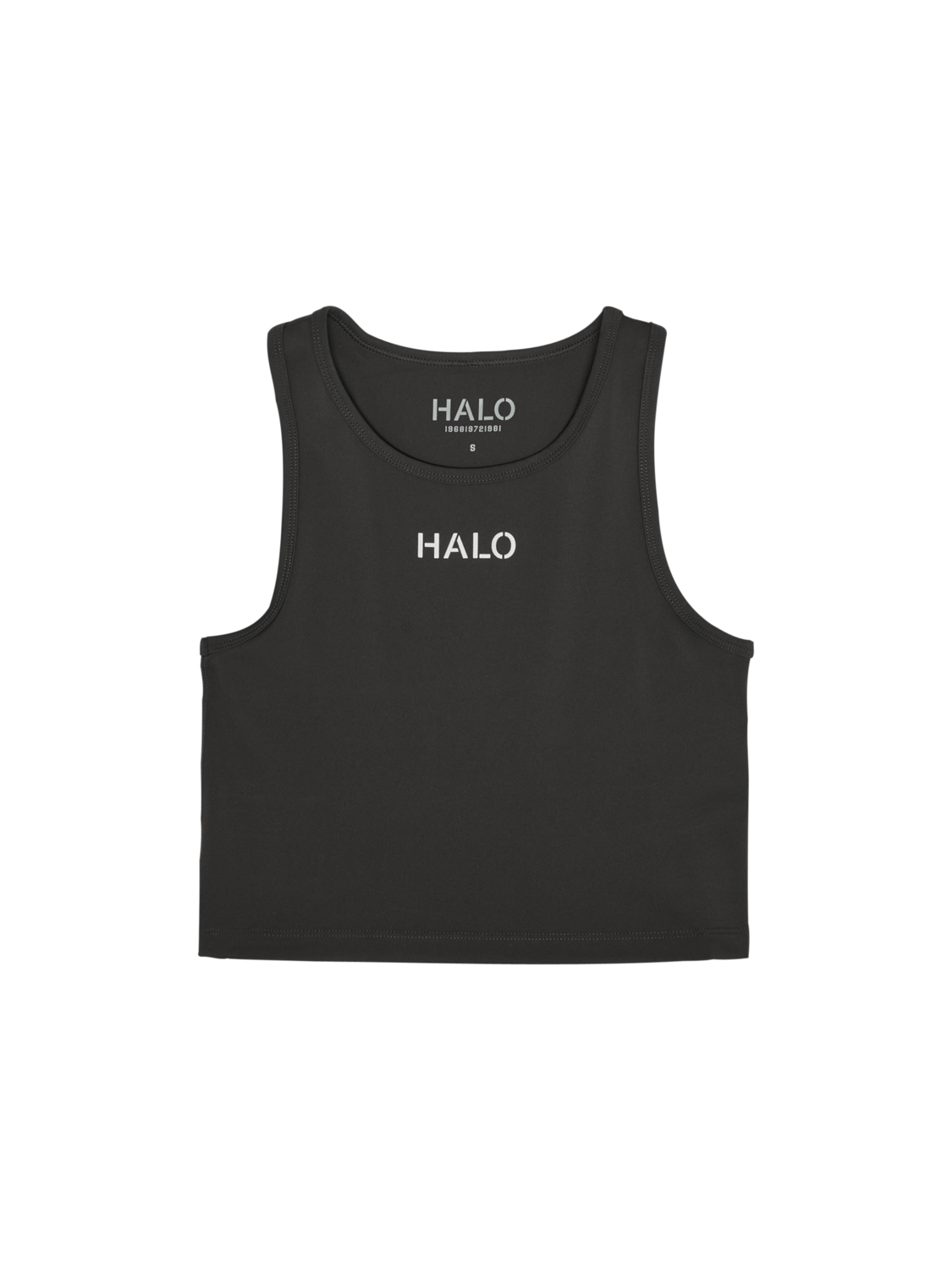 HALO WOMEN TRAINING TOP, RAVEN/REFLECTIVE, packshot