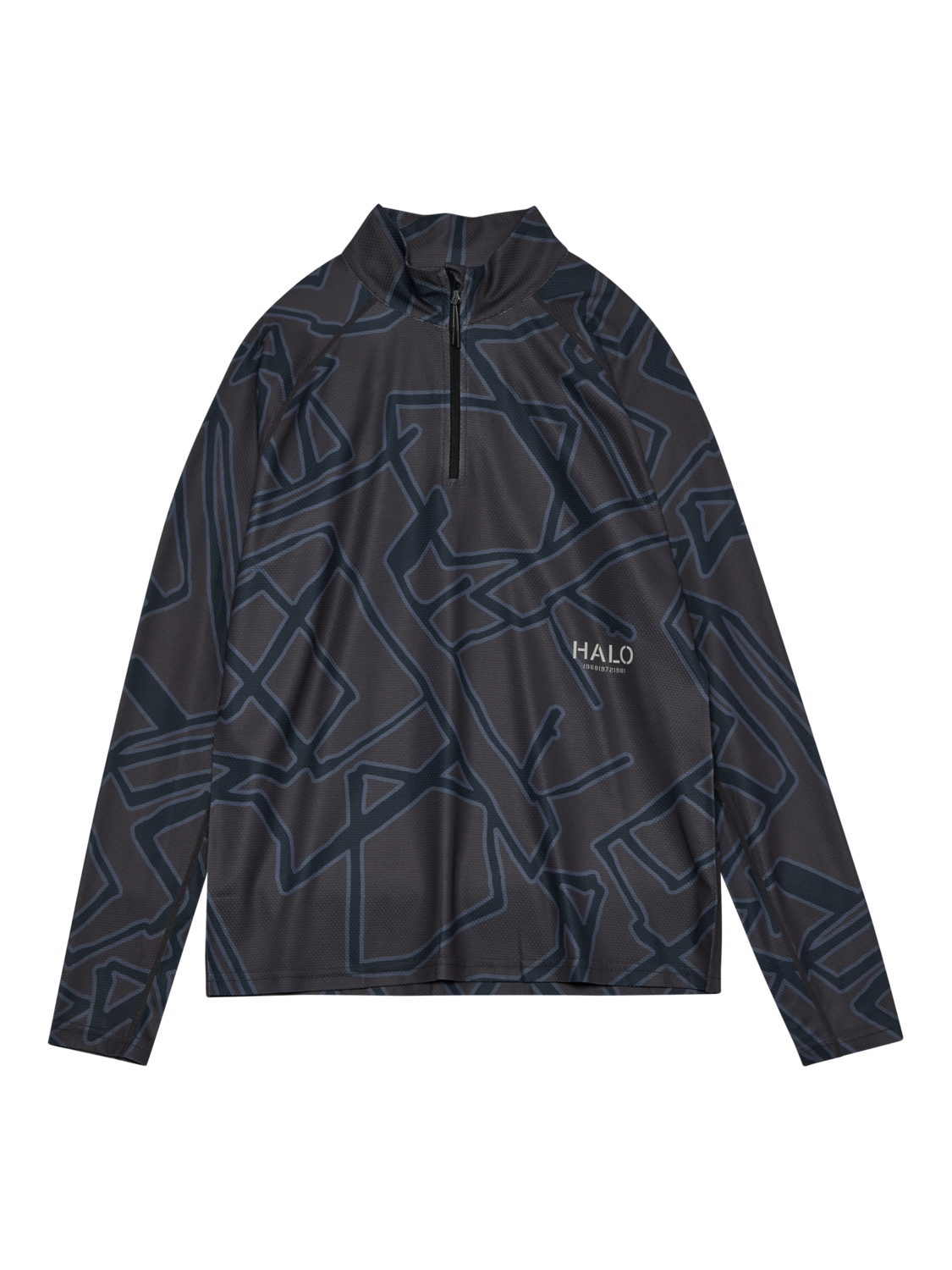 HALO SORONA HALF ZIP, TURBULENCE, packshot