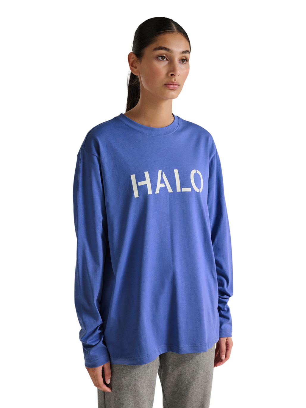 HALO UNIFORM LS, BAJA BLUE, model