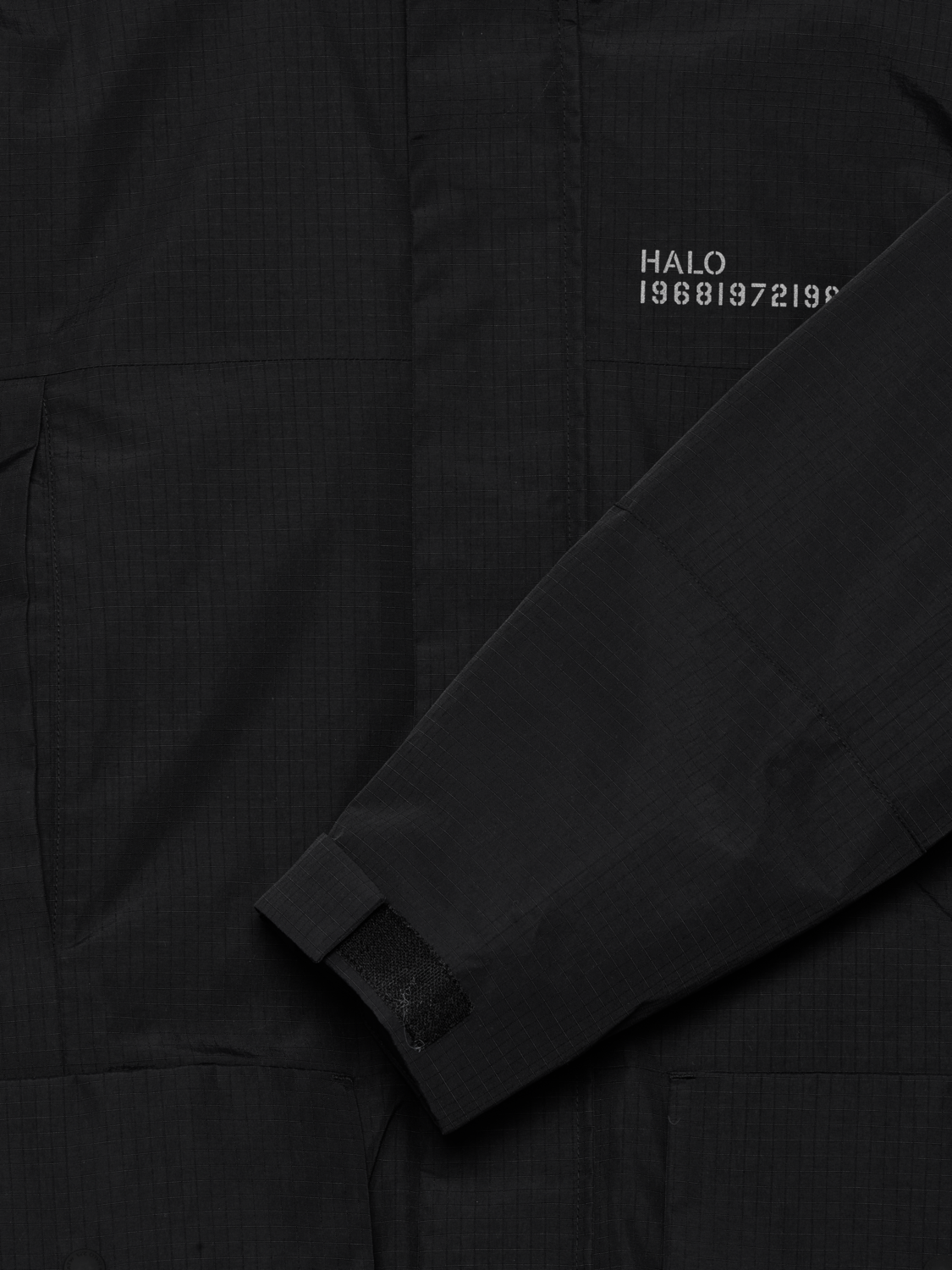 HALO RECON THERMOLITE  PARKA, BLACK, packshot
