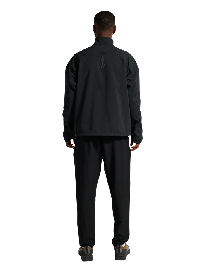 HALO ELITE SOFTSHELL HALF ZIP, BLACK, model